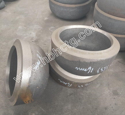 Butt Welding Round Pipe End Caps Ansi B16.9 Alloy Steel Material